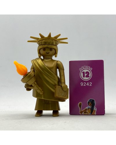 Playmobil Estatua Libertad Dorada Serie 12 Chicas 9242