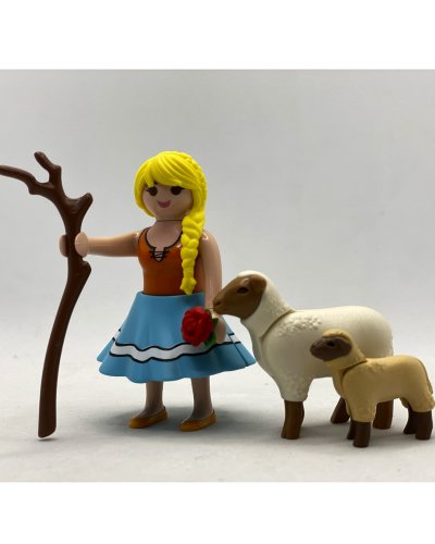 Playmobil Pastora con Ovejas