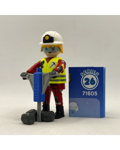 Playmobil Obrero Minero Serie 26 Chicos 71605