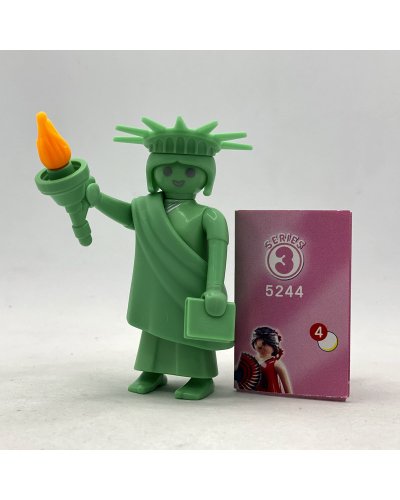 Playmobil Estatua Libertad Verde Serie 3 Chicas 5244