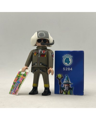 Playmobil Piloto Helicóptero Serie 4 Chicos 5284