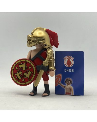 Playmobil Gladiador Rojo Serie 6 Chicos 5458