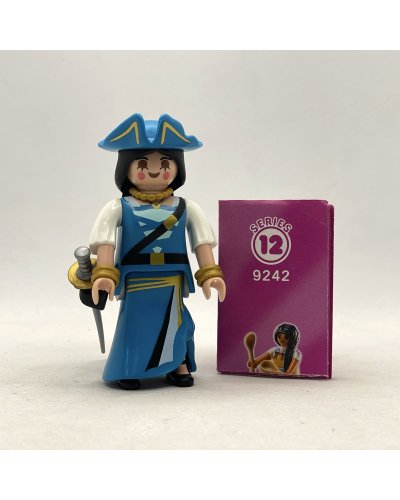 Playmobil Pirata Corsaria Azul Serie 12 Chicas 9242