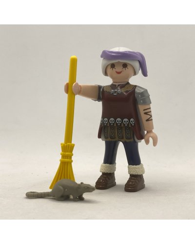 Playmobil Aldeana Anciana y Ratón