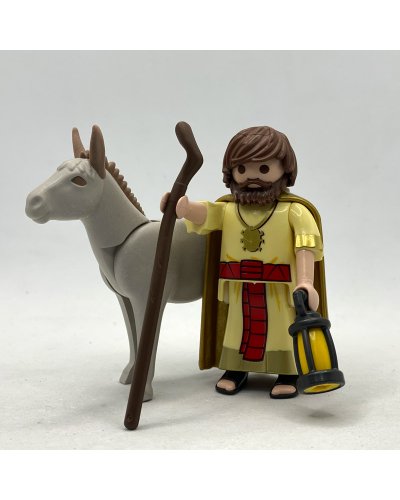 Playmobil Mercader con Burro