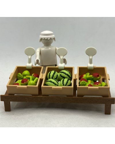 Playmobil Puesto Mercado Fruta - OTR097