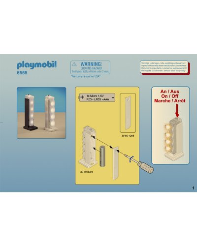 Playmobil Set Iluminación Casa