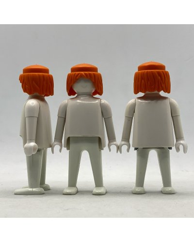 Playmobil Peluca Melena Pelirroja