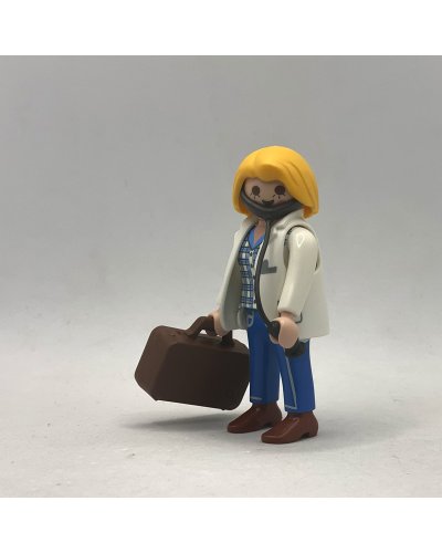 Playmobil Promocional Doctora Ambulatorio