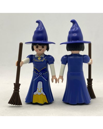 Playmobil Bruja con Gorro Azul