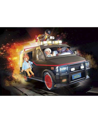 Playmobil Furgoneta Equipo A 70750