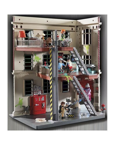 Playmobil Cazafantasmas Cuartel Parque de Bomberos 9219