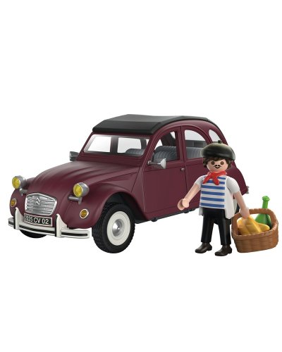 Playmobil 72097 Coche Citroën 2 CV Burdeos - Exclusivo