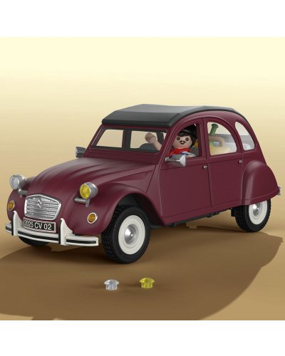 Playmobil 72097 Coche Citroën 2 CV Burdeos - Exclusivo