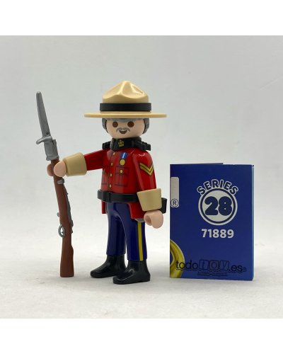 Playmobil 71889 Policía Montada Canadiense Serie 28 Chicos