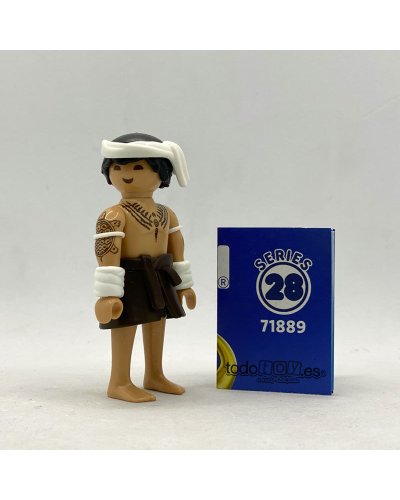 Playmobil 71889 Luchador Maori Serie 28 Chicos
