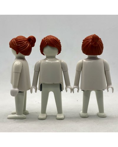 Playmobil Pelo Pelirrojo Recogido - PEL206