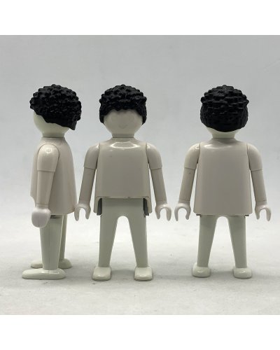 Playmobil Pelo Negro Rizado - PEL209