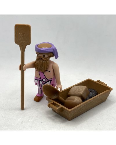 Playmobil Aldeano Panadero con Panes