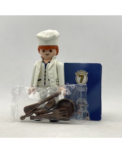 Playmobil Cocinero Chef Serie 7 Chicos 5537