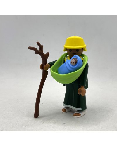 Playmobil Aldeano Egipcio con Bebé FCO861