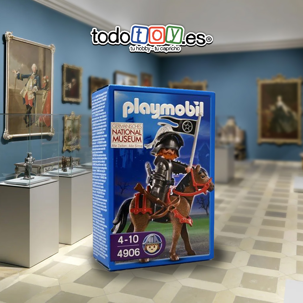 Playmobil caballero museo, una caja descatalogada, nueva en perfectas condiciones. Nunca abierta. Referencia 4906. Playmobil caballero museo, una caja descatalogada, nueva en perfectas condiciones. Nunca abierta. Referencia 4906.