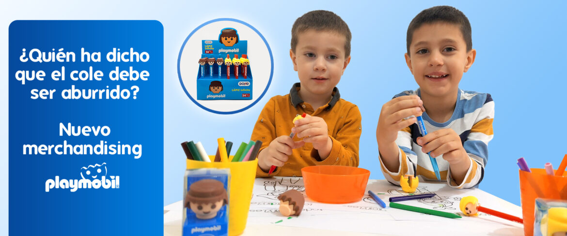 Nuevo merchandising de Playmobil en todotoy.es