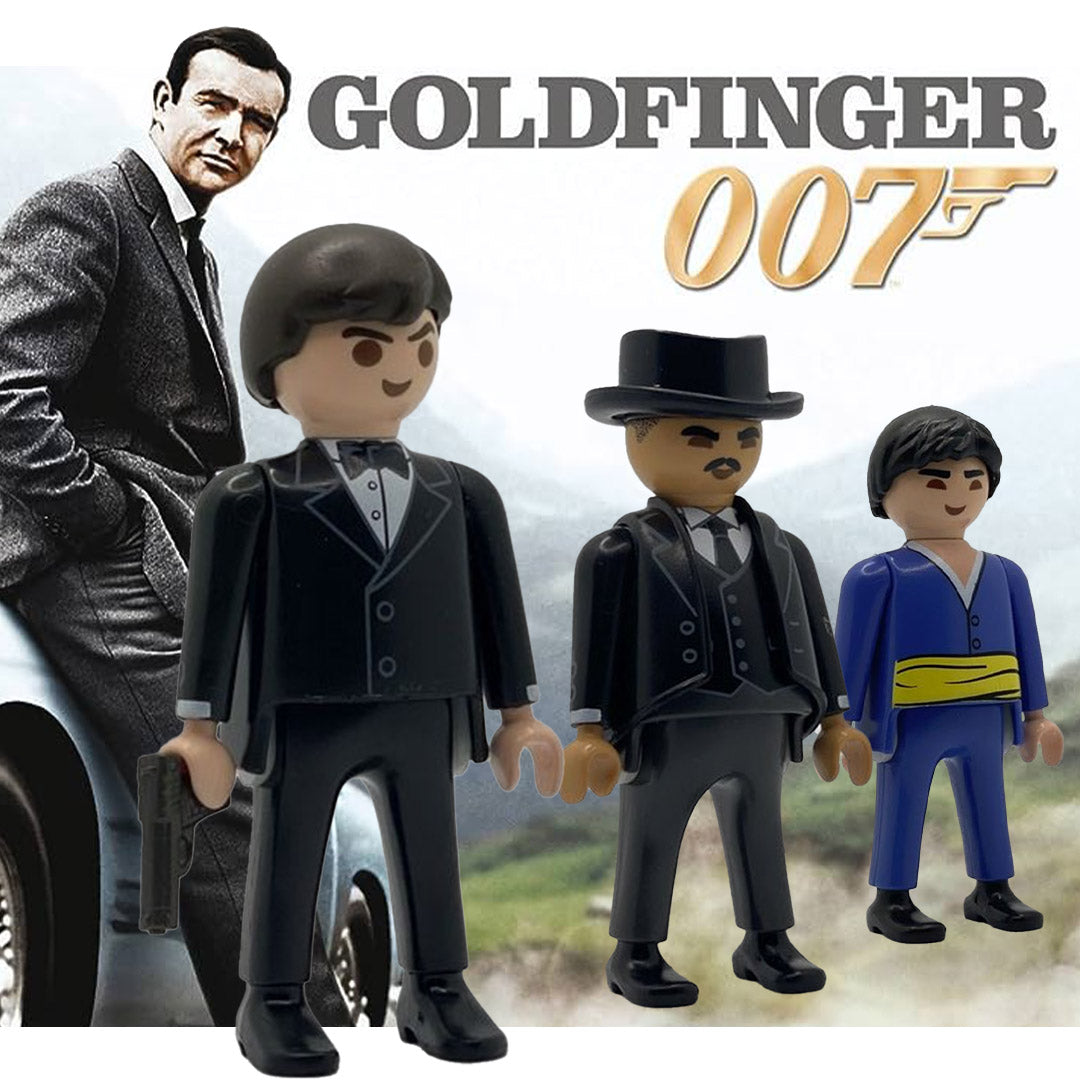 La historia de James Bond 007 y su nueva línea de juguetes de Playmobil