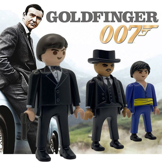 La historia de James Bond 007 y su nueva línea de juguetes de Playmobil