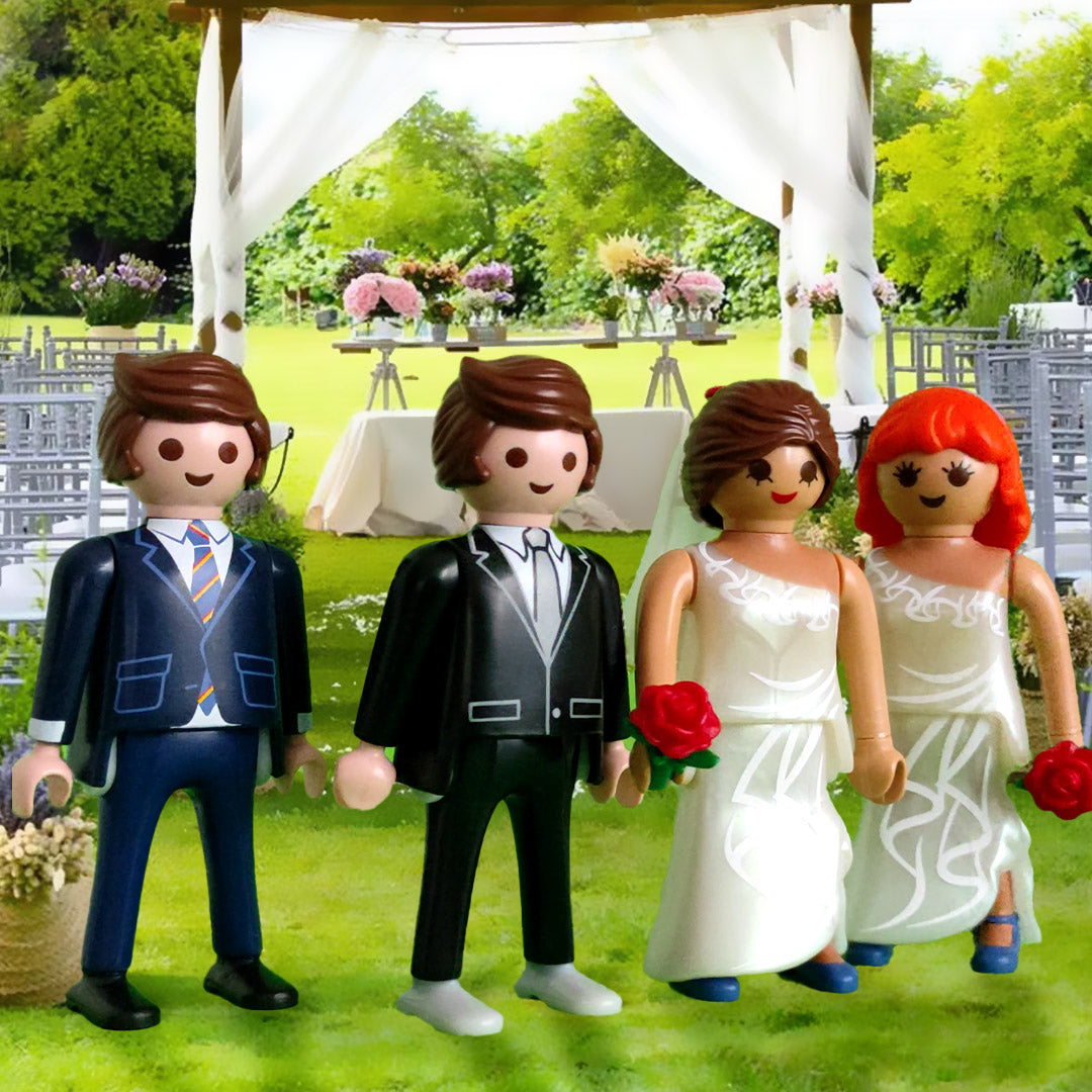 Historias de Amor en Plástico: Descubre los Novios Playmobil