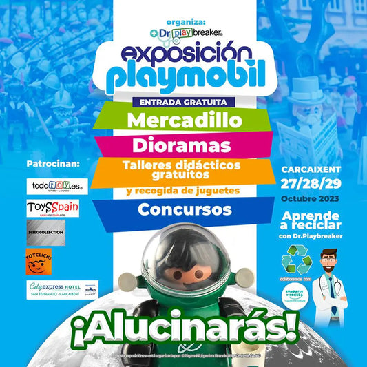 La Primera Exposición de Playmobil de Carcaixent