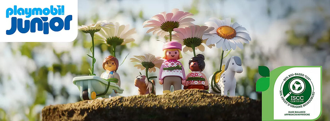 Playmobil reafirma su compromiso con la sostenibilidad con su línea Junior