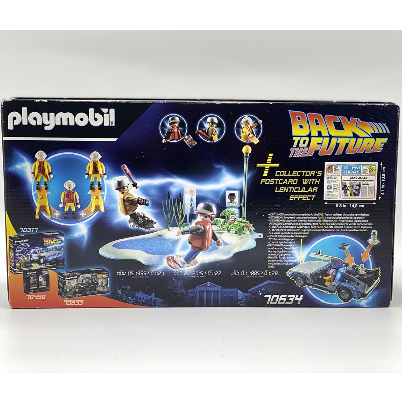 Playmobil 70634 Persecución Monopatín Regreso al Futuro