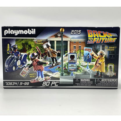 Playmobil 70634 Persecución Monopatín Regreso al Futuro