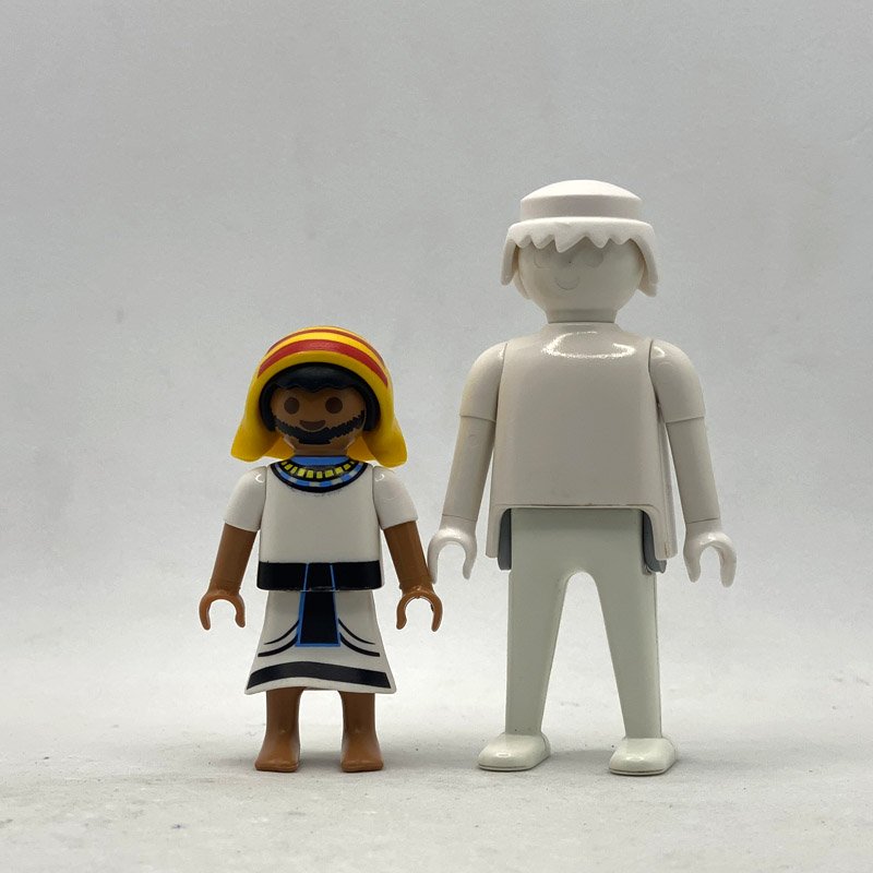 Playmobil Niño Pastor Egipcio con Oveja Bebé FCO855