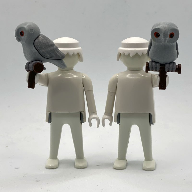 Playmobil Búho Lechuza Gris ANI230