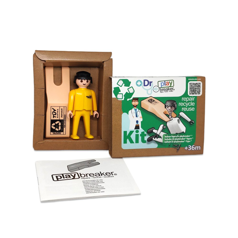 Kit DR playbreaker 4502 - Kit Formación - Desmontador Sostenible Muñecos Playmobil