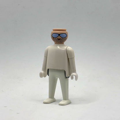 Playmobil Cabeza con Gafas Azules CAB138