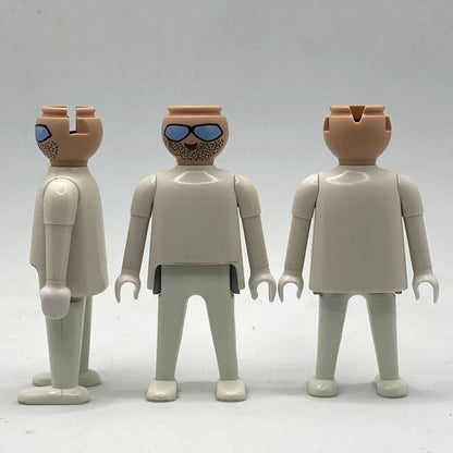 Playmobil Cabeza con Gafas Azules CAB138