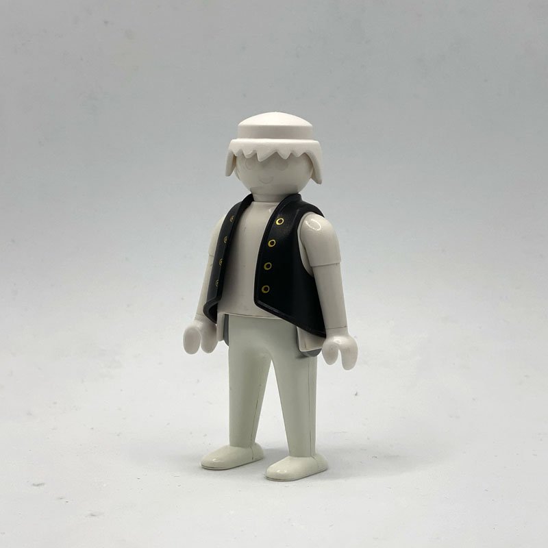 Playmobil Chaleco Negro Motorista CHA016