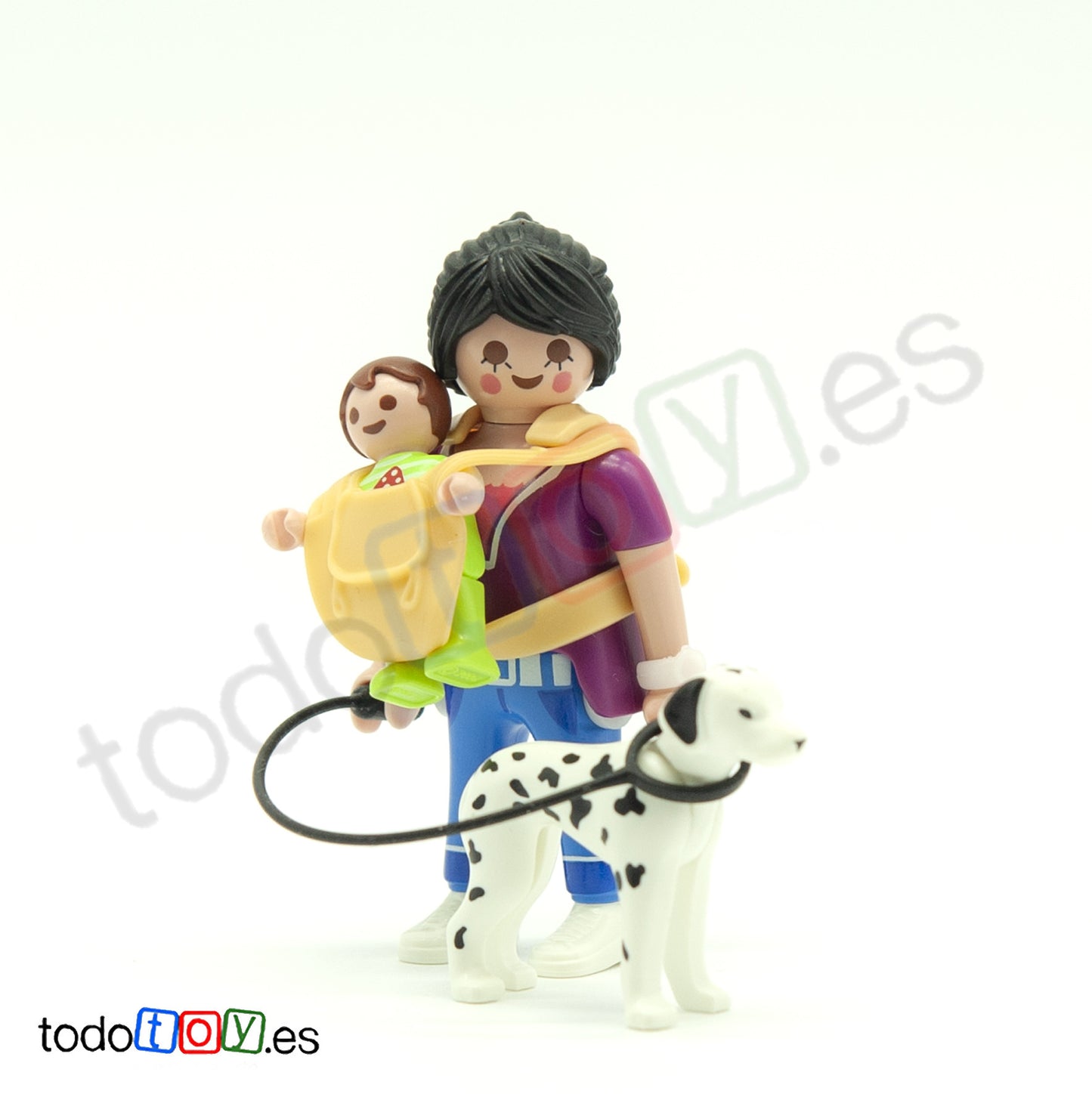 Playmobil Madre con Nino y Perro 70154