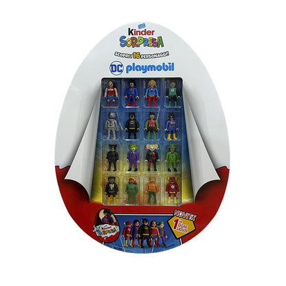 Playmobil Expositor Promocional Kinder Sorpresa Mini y DC Playmobil - Original