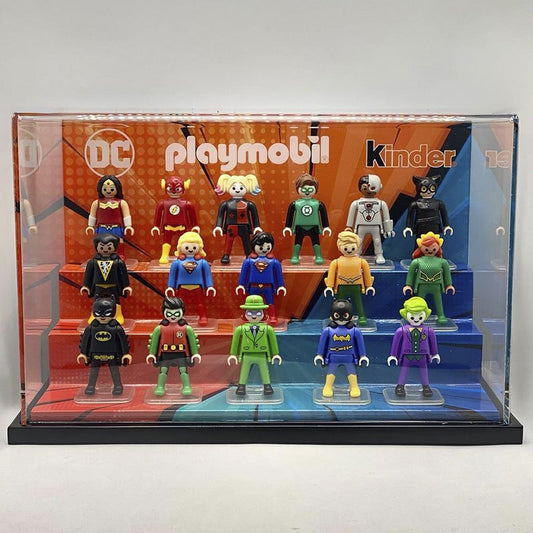 Playmobil Expositor Metacrilato Promocional Kinder Sorpresa Mini