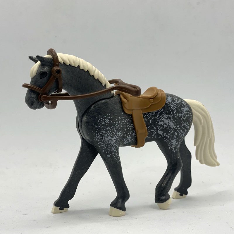 Playmobil Caballo Gris Completo ANI233