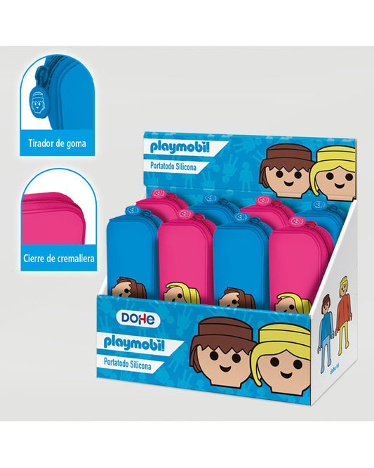 Playmobil Caja Expositor Estuche Portatodo Silicona