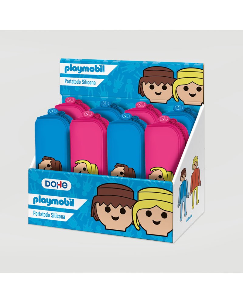 Playmobil Caja Expositor Estuche Portatodo Silicona