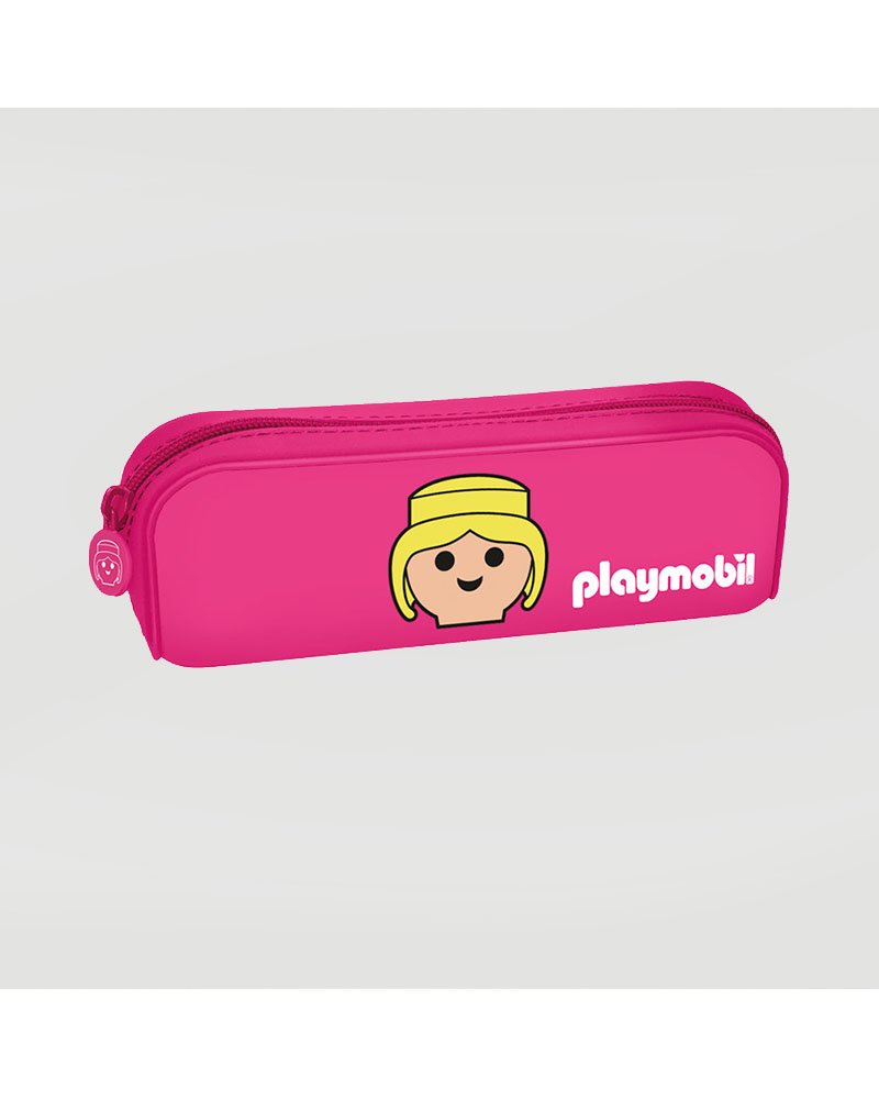 Playmobil Estuche Portatodo Silicona Rosa