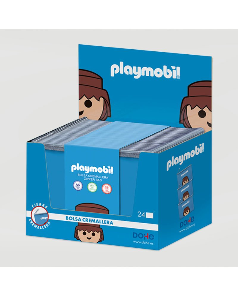 Playmobil Caja Expositor Bolsa EVA Cremallera 24 Unidades
