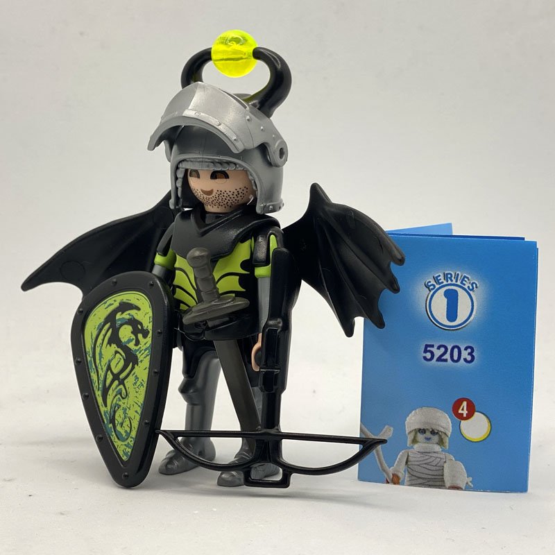 Playmobil Medieval Alado Negro Serie 1 Chicos 5203