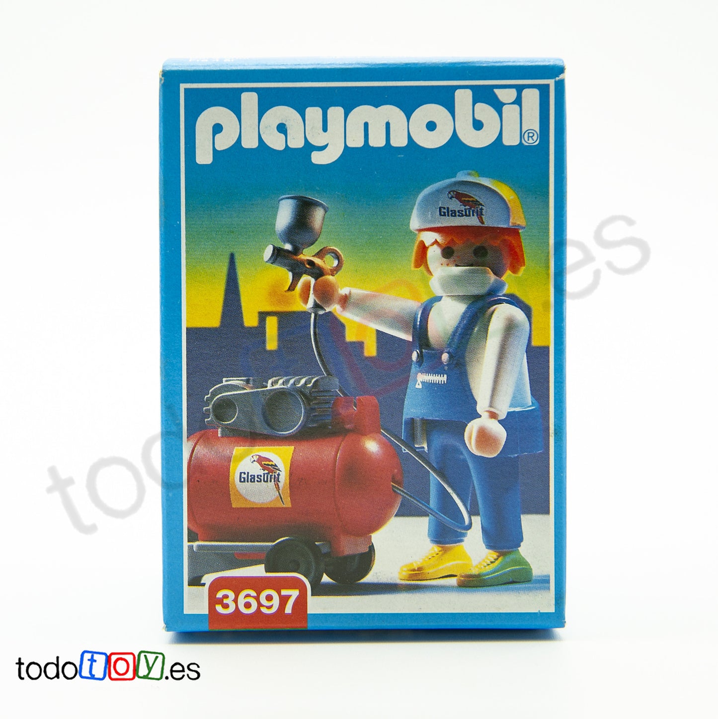 Playmobil Pintor con Pistola y Compresor